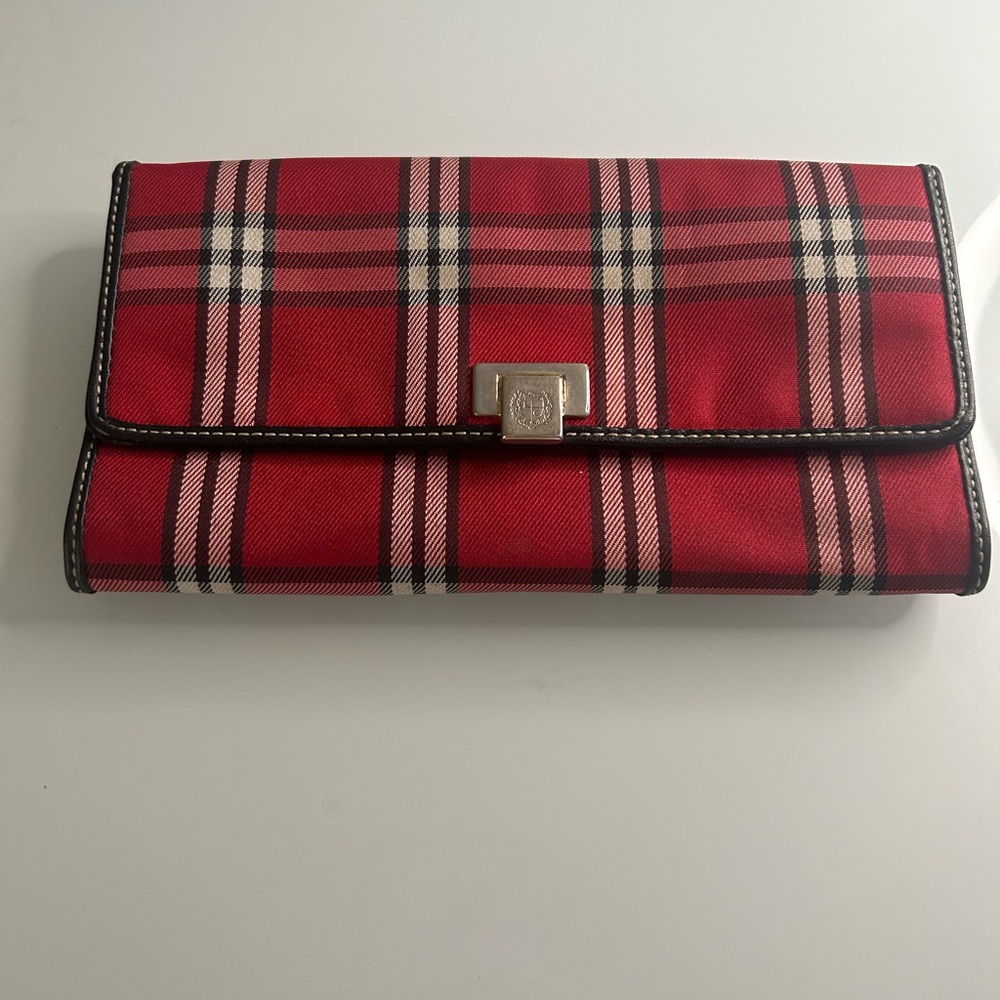 Liz Claiborne Red Fabric Accessory